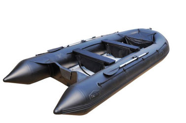 هيبالون الإنقاذ نفخ القوارب العسكرية البلاستيك المطاط الضلع قارب الألومنيوم الطابق