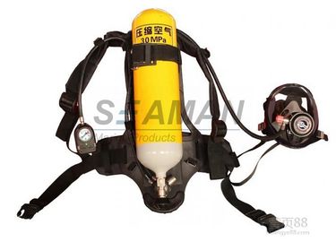 6L 300 بار SCBA - رجال الاطفاء الهواء جهاز التنفس الصلب اسطوانة